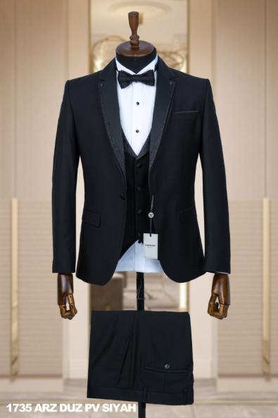 Men's Wedding Suit Black