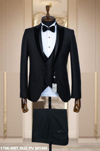 Men's Wedding Suit Black