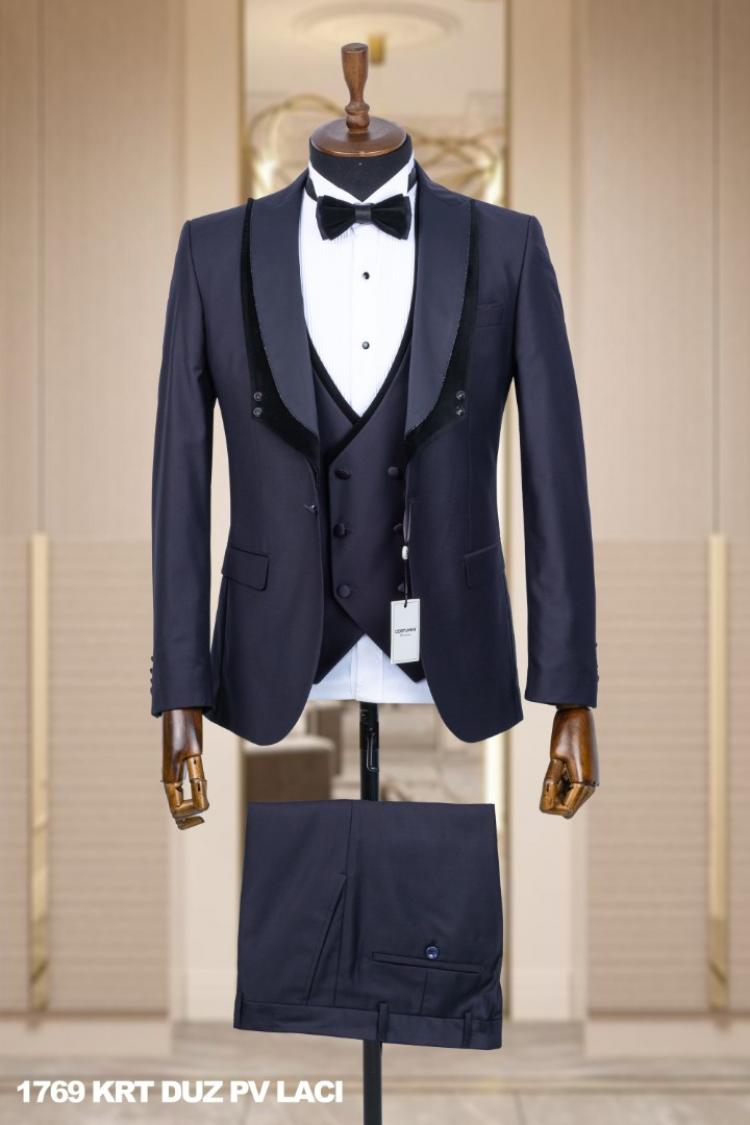 Men's Wedding Suit Navy Blue Men's Wedding Suit Navy Blue
