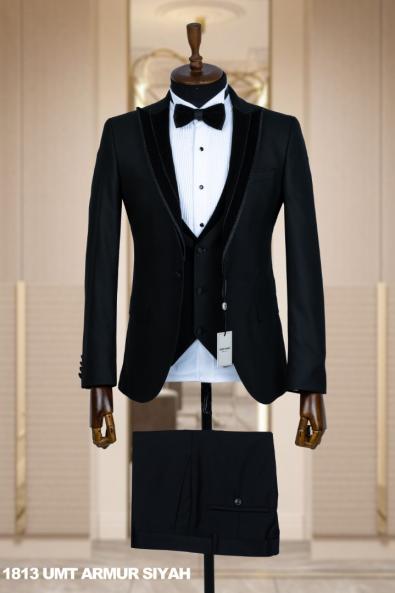 Men's Wedding Suit Black