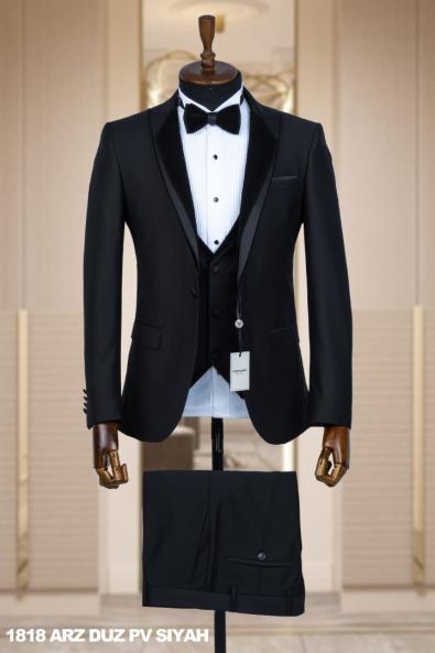 Men's Wedding Suit Black