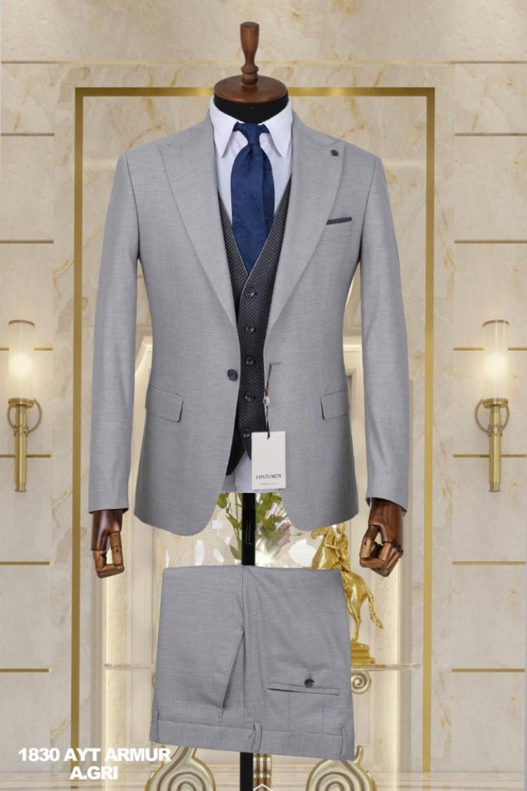 Exclusive Men's Suit Light Gray Exclusive Men's Suit Light Gray