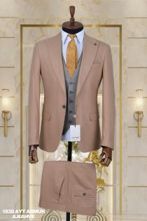 Exclusive Men's Suit Light Brown