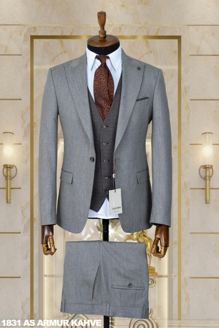 Exclusive Men's Suit Brown Exclusive Men's Suit Brown