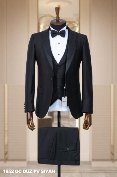 Men's Wedding Suit Black