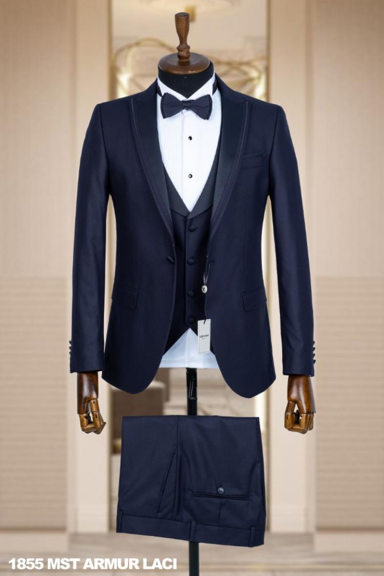 Men's Wedding Suit Navy Blue Men's Wedding Suit Navy Blue