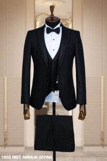Men's Wedding Suit Black Men's Wedding Suit Black