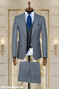 Exclusive Men's Suit Gray