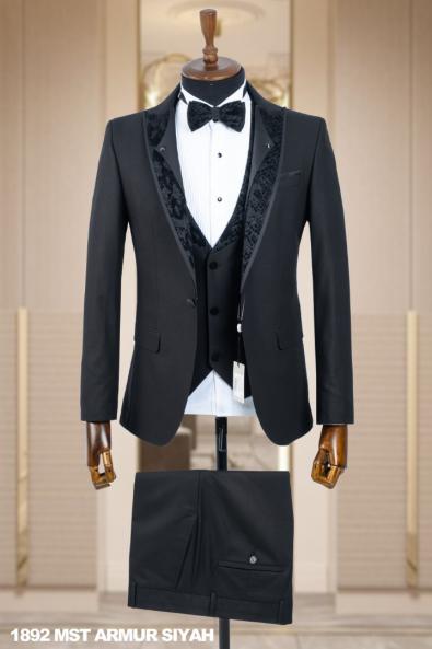 Men's Wedding Suit Black