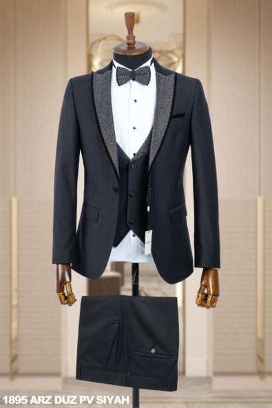 Men's Wedding Suit Black