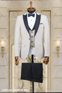 Men's Wedding Suit Beige Men's Wedding Suit Beige