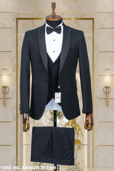 Men's Wedding Suit Black