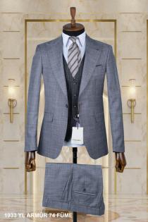 Double Sided Vest Men's Suit Smoked Double Sided Vest Men's Suit Smoked