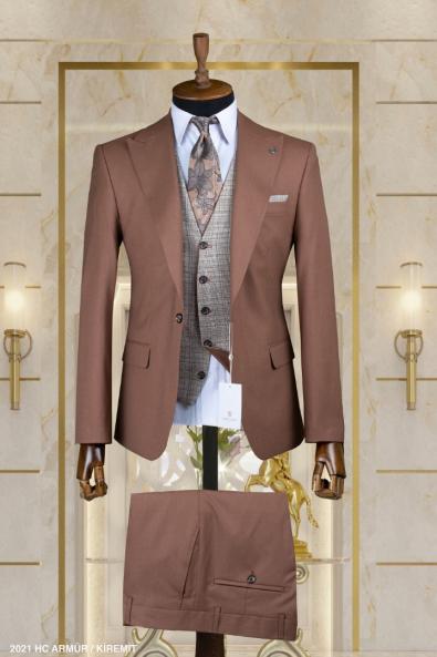 Double Sided Vest Men's Suit Tile