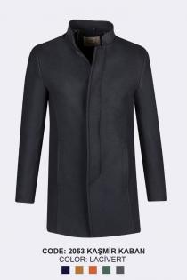 Men's Slim Cachet Coat Navy Blue