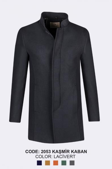 Men's Slim Cachet Coat Navy Blue