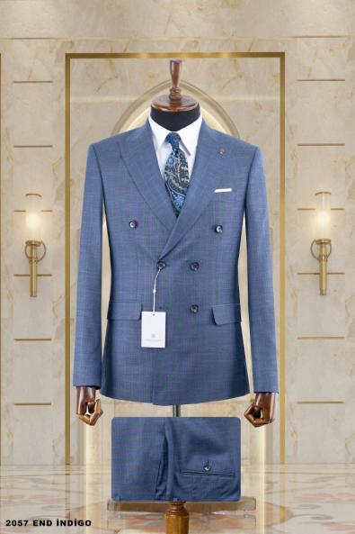 Double Breasted Men's Suit
