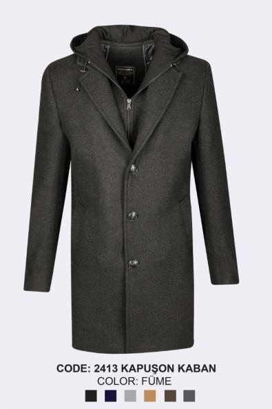 Men's Classic Cachet Coat Smoked
