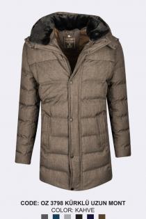 Men's Poly Coat brown