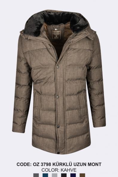 Men's Poly Coat brown