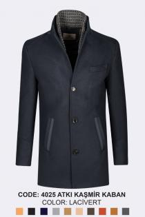 Men's Slim Cachet Coat Navy Blue
