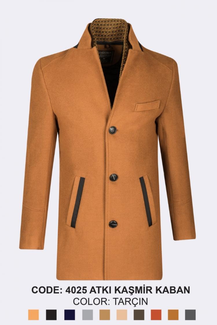 Men's Slim Cachet Coat Cinnamon