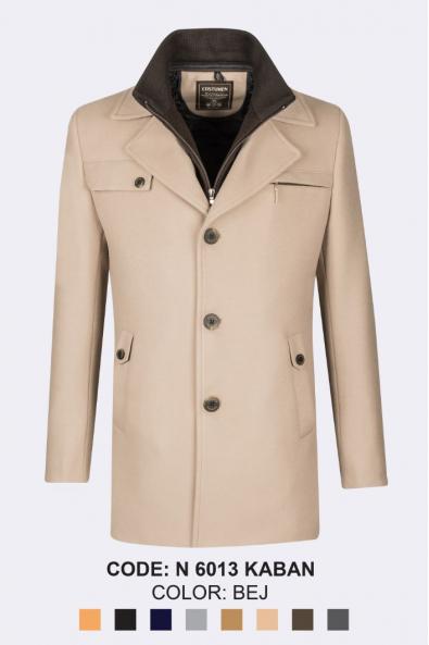 Men's Slim Cachet Coat Beige