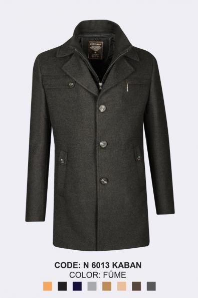 Men's Slim Cachet Coat Smoked