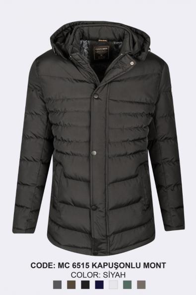 Men's Poly Coat Black