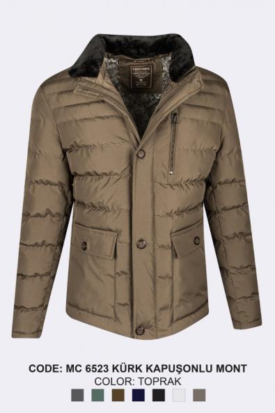 Men's Poly Coat Earth