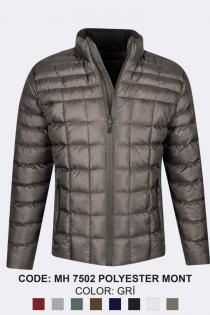 Men's Poly Coat Gray