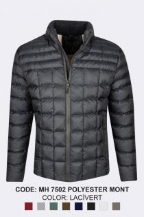 Men's Poly Coat Navy Blue