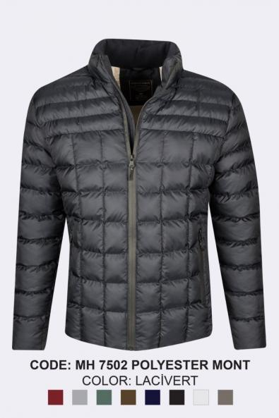 Men's Poly Coat Navy Blue