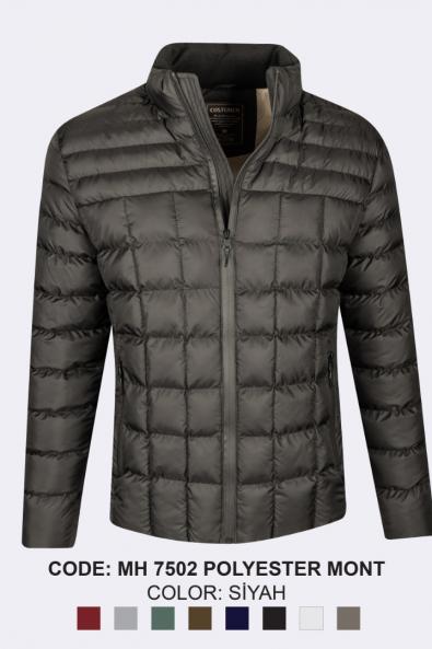 Men's Poly Coat Black