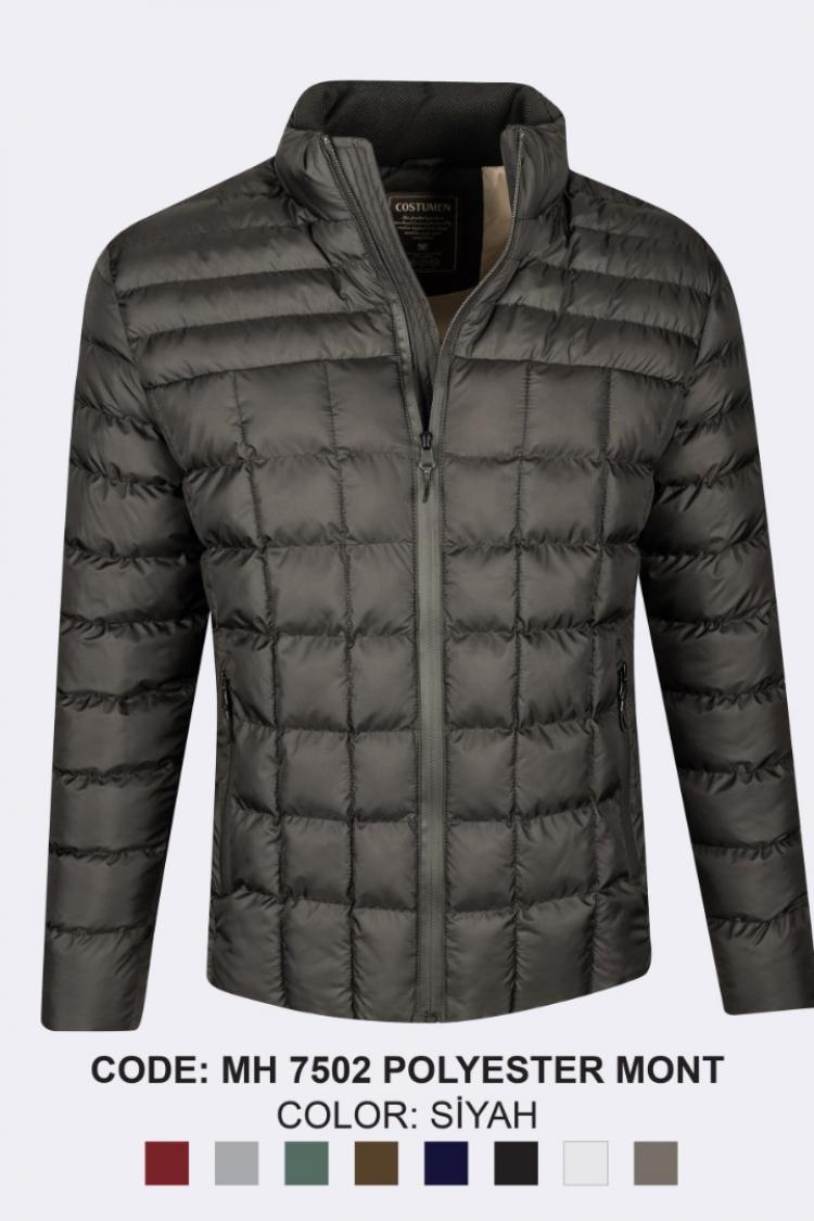 Men's Poly Coat Black