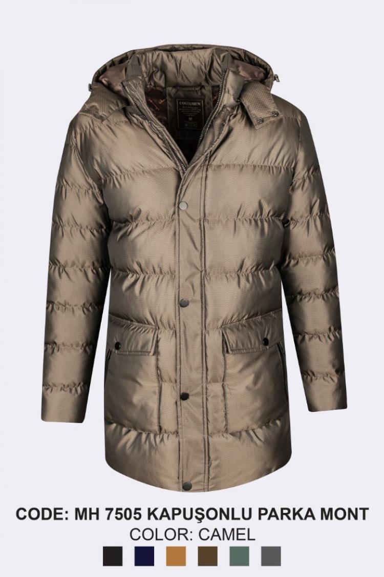 Men's Poly Coat Camel