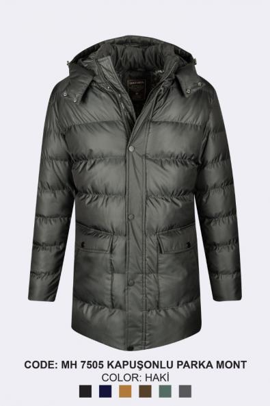 Men's Poly Coat Khaki