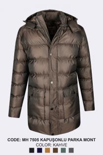Men's Poly Coat Brown