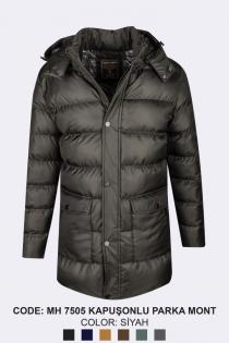 Men's Poly Coat Black