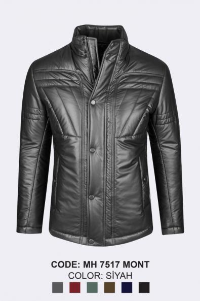 Men's Poly Coat Black