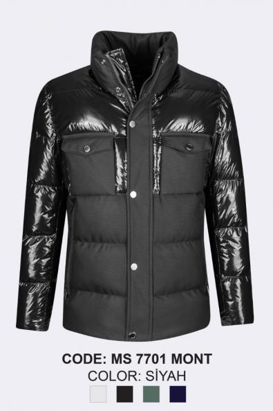 Men's Poly Coat Black