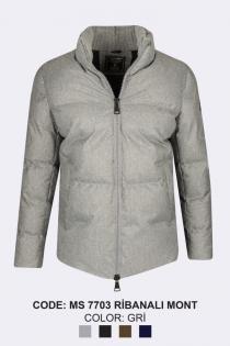 Men's Poly Coat Gray