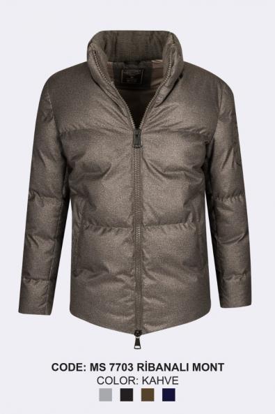 Men's Poly Coat Brown