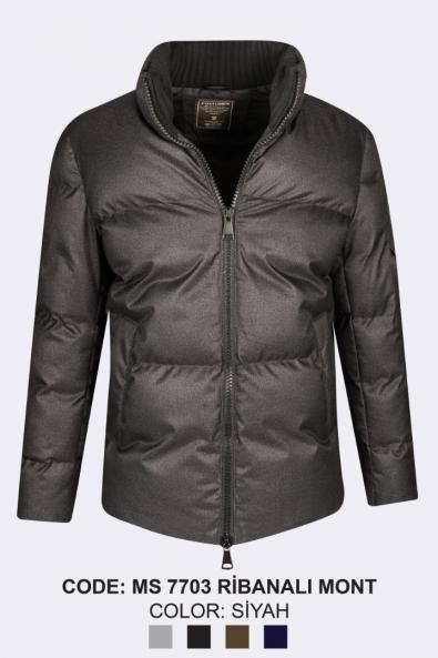 Men's Poly Coat Black