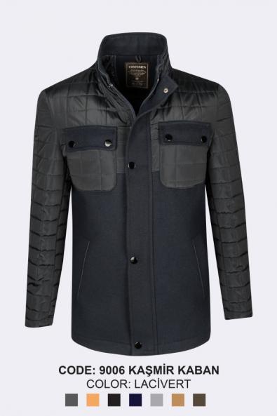 Men's Slim Cachet Coat Navy Blue