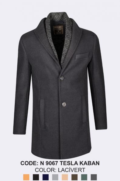Men's Slim Cachet Coat Navy Blue